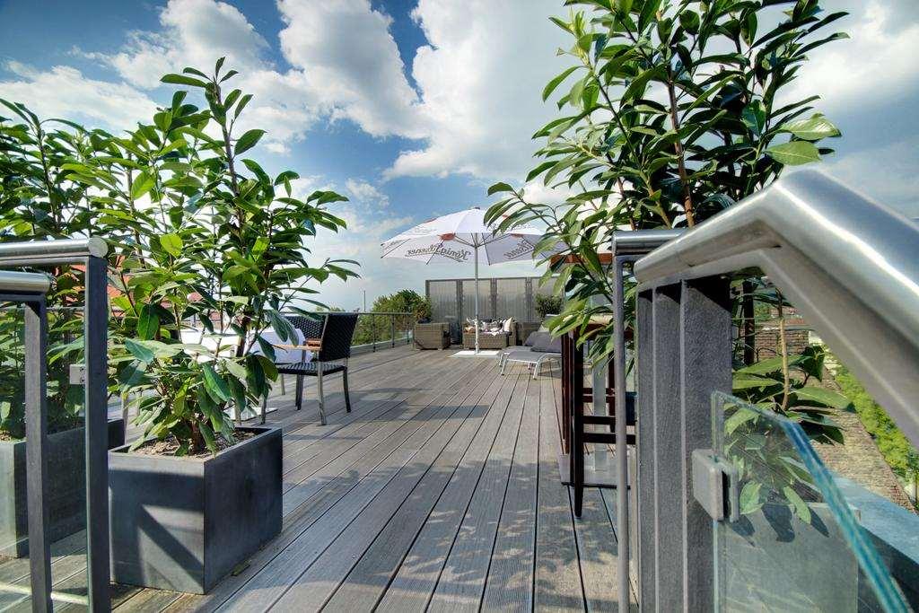 Qube Hotel Bahnstadt Heidelberg Restaurant bilde